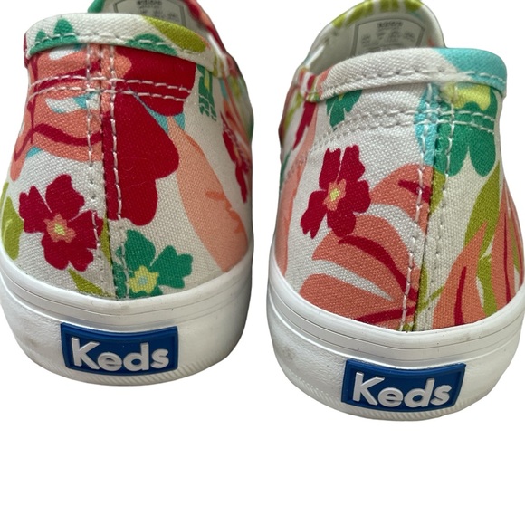 Keds Double Decker Tropical Print- Never Worn - Size 8.5- beautiful! - Picture 3 of 4